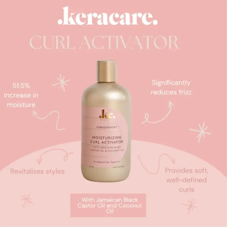 KeraCare Curlessence Moisturizing Curl Activator 355ml - 1